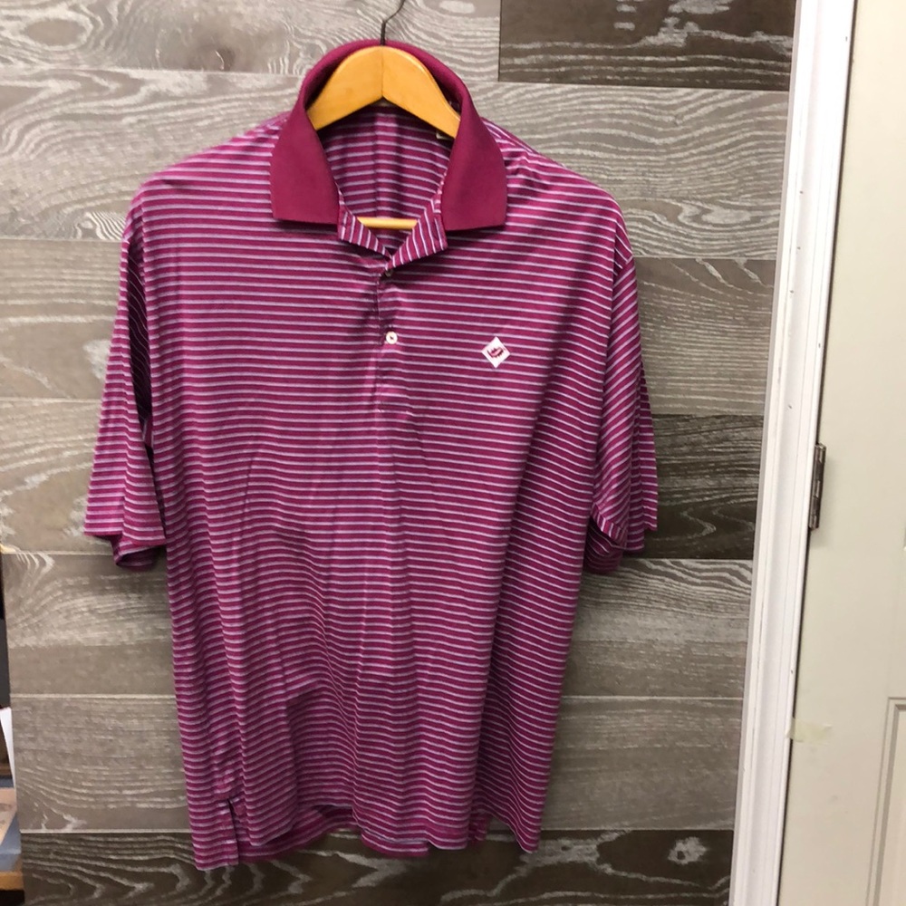 Fairway and Greene three button short sleeve polo